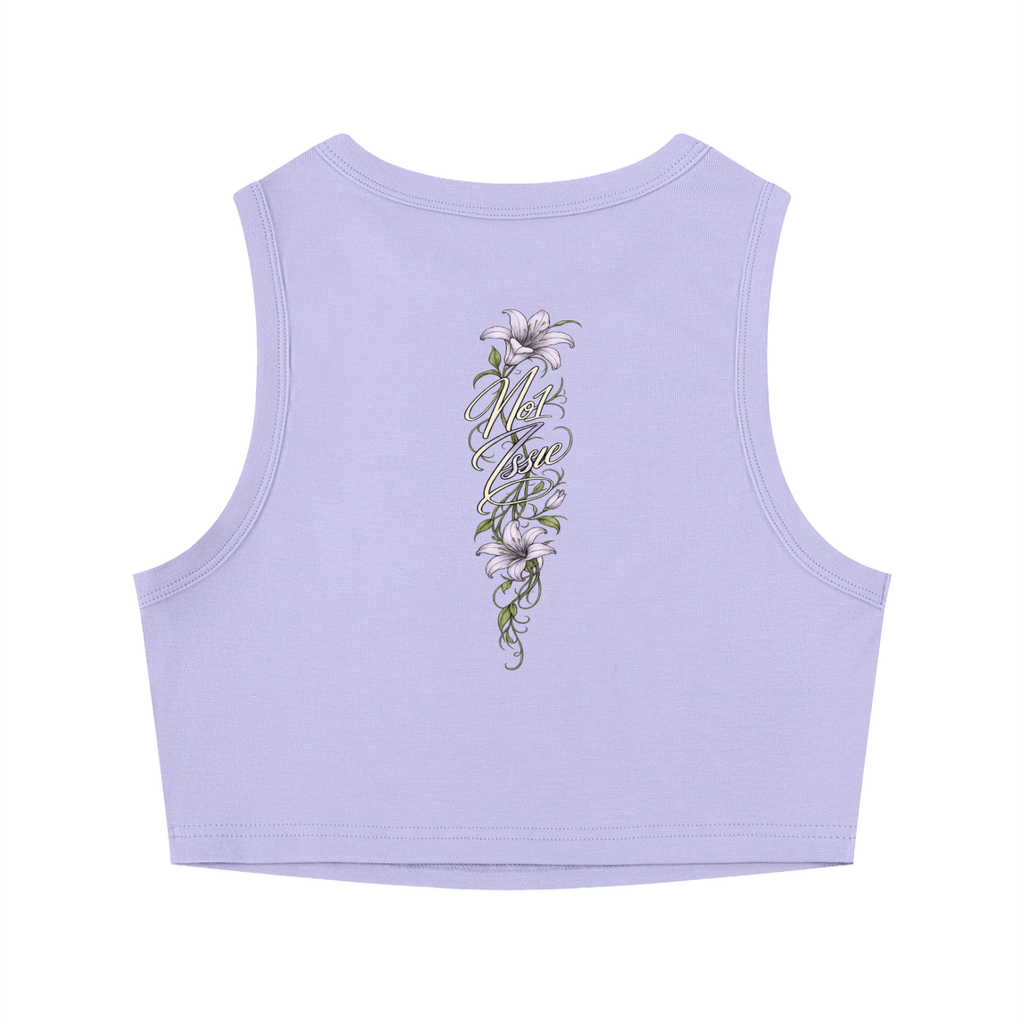 Women's Tight Crewneck Crop Tank Top