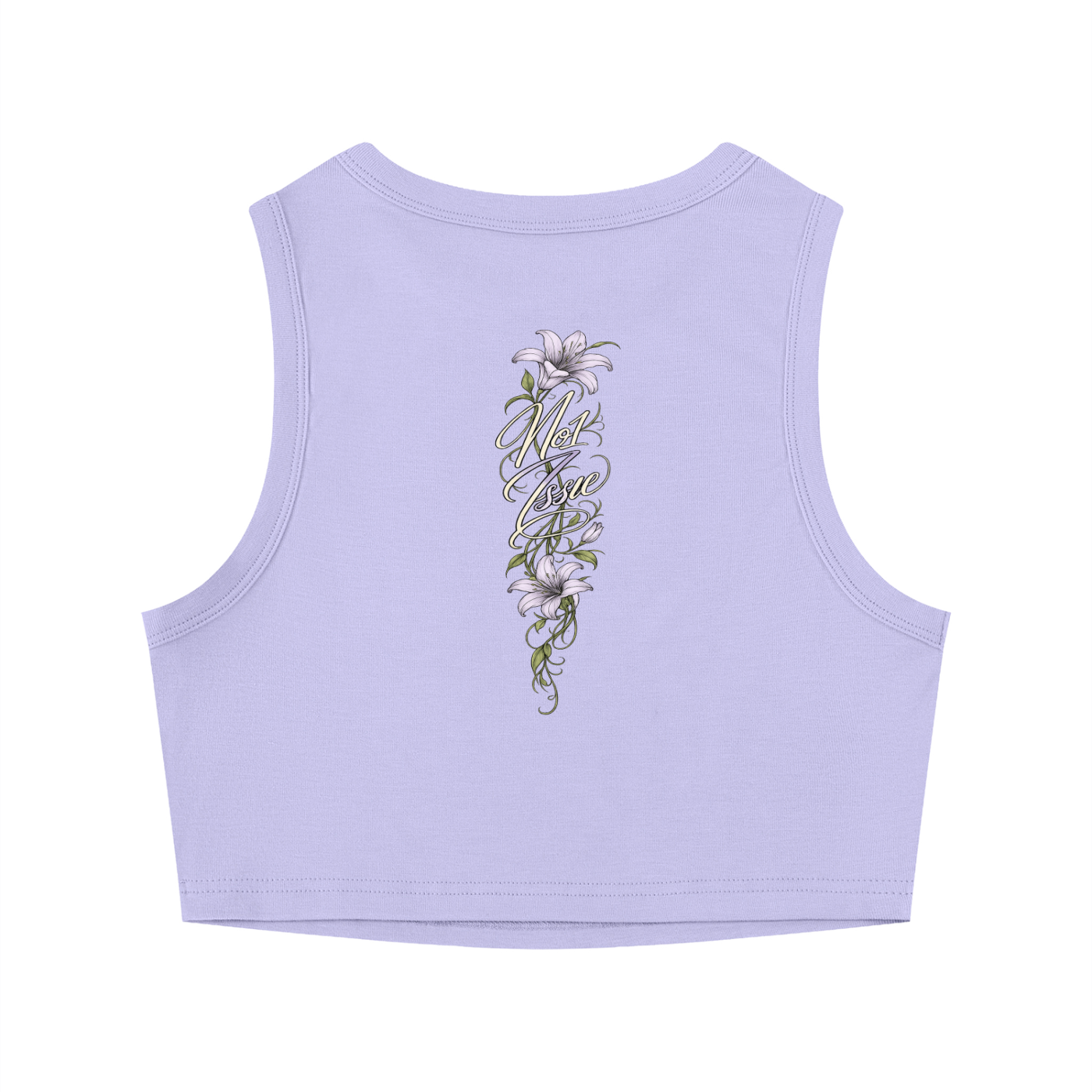 Women's Tight Crewneck Crop Tank Top