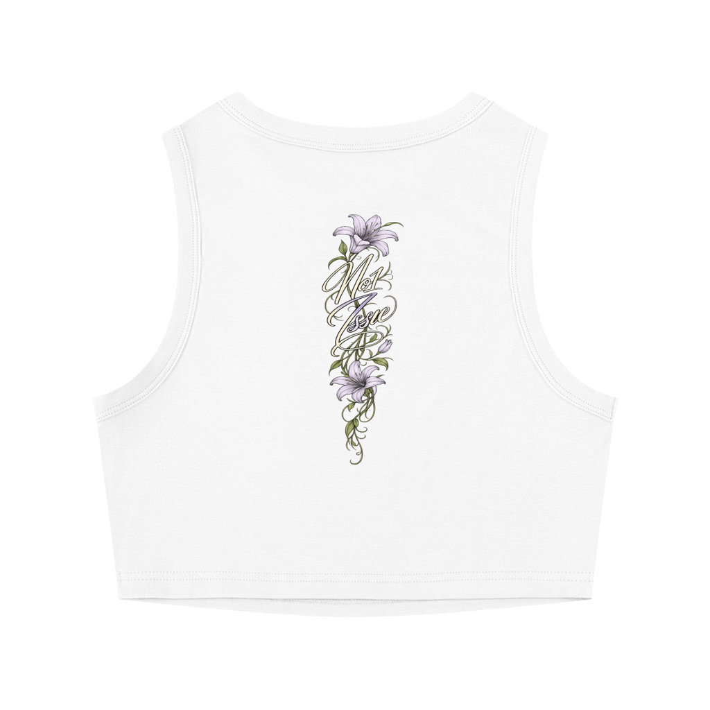 Women's Tight Crewneck Crop Tank Top