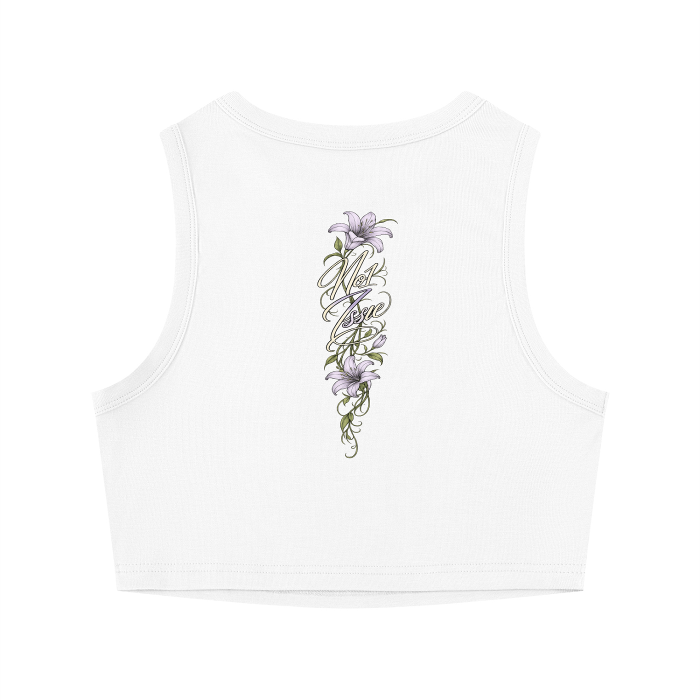 Women's Tight Crewneck Crop Tank Top