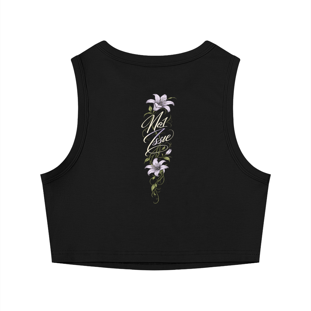 Women's Tight Crewneck Crop Tank Top